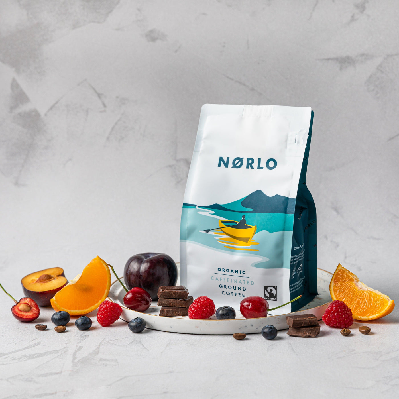 Norlo Organic 'Original Caf' Coffee Bags - Ground & Beans - NORLO